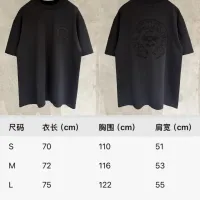 $56.00 USD Chrome Hearts T-Shirts Short Sleeved For Unisex #1424103