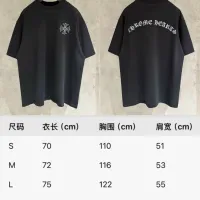 $56.00 USD Chrome Hearts T-Shirts Short Sleeved For Unisex #1424111