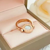 $29.00 USD Bvlgari Rings In Rose Gold For Women #1425879