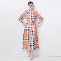 $68.00 USD Burberry Dresses Long Sleeved For Women #1426984