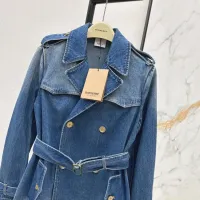 $155.00 USD Burberry Coats Long Sleeved For Women #1427086