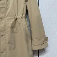 $162.00 USD Burberry Trench Coat Long Sleeved For Women #1427108