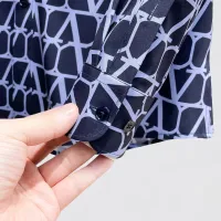 $80.00 USD Valentino Shirts Long Sleeved For Men #1430161