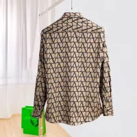 $80.00 USD Valentino Shirts Long Sleeved For Men #1430162