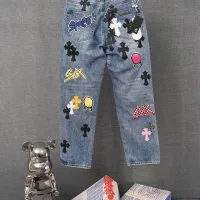 $64.00 USD Chrome Hearts Jeans For Men #1430812
