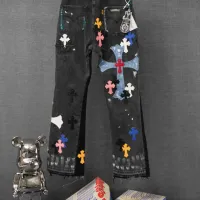 $68.00 USD Chrome Hearts Jeans For Men #1430819