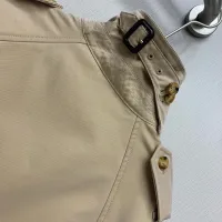 $132.00 USD Burberry Trench Coat Long Sleeved For Women #1431443