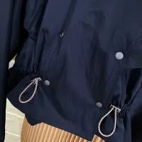 $132.00 USD Burberry Trench Coat Long Sleeved For Women #1431445