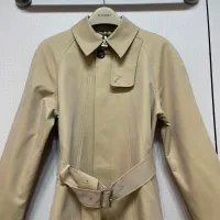 $162.00 USD Burberry Trench Coat Long Sleeved For Women #1431463