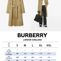 $162.00 USD Burberry Trench Coat Long Sleeved For Women #1431463