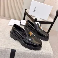 $108.00 USD Celine Leather Shoes For Women #1432014