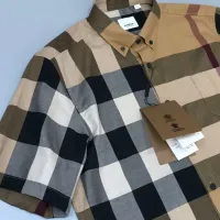 $56.00 USD Burberry Shirts Short Sleeved For Men #1432662