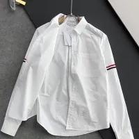 $64.00 USD Thom Browne TB Shirts Long Sleeved For Men #1432686