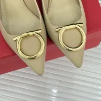 $108.00 USD Salvatore Ferragamo High-Heeled Shoes For Women #1432735