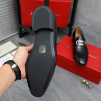 $108.00 USD Salvatore Ferragamo Leather Shoes For Men #1433545