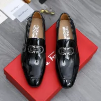 $108.00 USD Salvatore Ferragamo Leather Shoes For Men #1433548