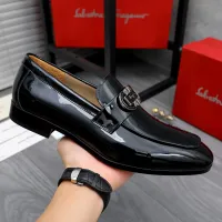 $108.00 USD Salvatore Ferragamo Leather Shoes For Men #1433548