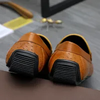 $82.00 USD Bottega Veneta BV Leather Shoes For Men #1433627