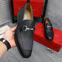 $105.00 USD Salvatore Ferragamo Leather Shoes For Men #1433639