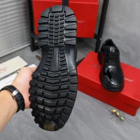 $115.00 USD Salvatore Ferragamo Leather Shoes For Men #1433646