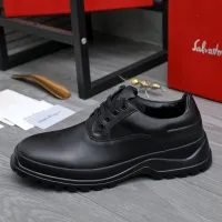 $115.00 USD Salvatore Ferragamo Leather Shoes For Men #1433648