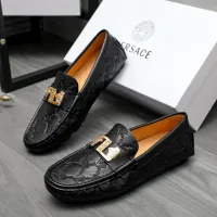 $72.00 USD Versace Leather Shoes For Men #1434079