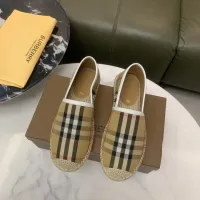 $76.00 USD Burberry Flat Shoes For Men #1434330