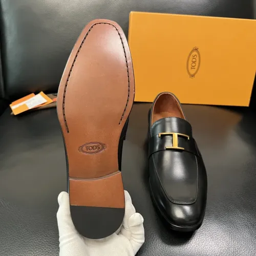 Replica TOD'S Oxfords Shoes For Men #1434757 $155.00 USD for Wholesale