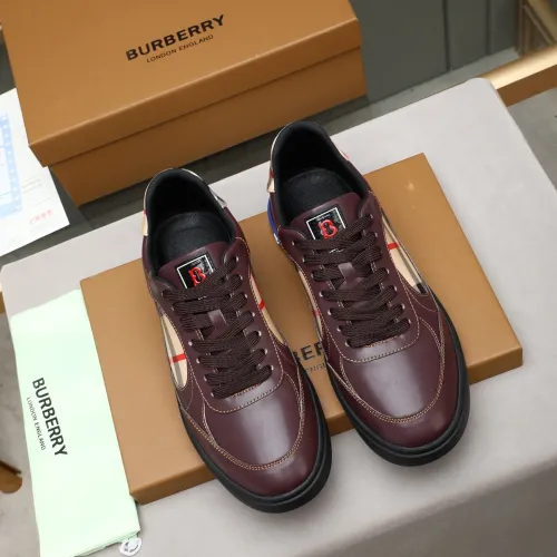 Replica Burberry Casual Shoes For Men #1434770 $82.00 USD for Wholesale