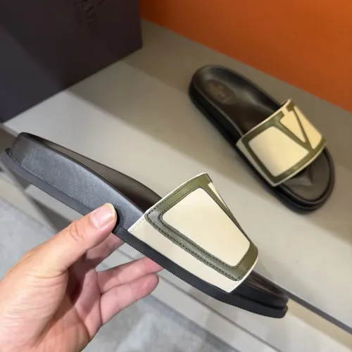 Replica Valentino Slippers For Men #1434871 $52.00 USD for Wholesale