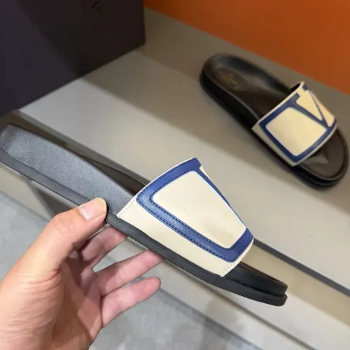 Replica Valentino Slippers For Men #1434872 $52.00 USD for Wholesale