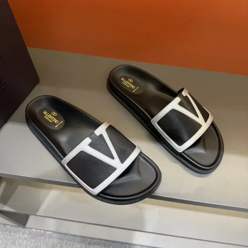 Replica Valentino Slippers For Men #1434876 $52.00 USD for Wholesale