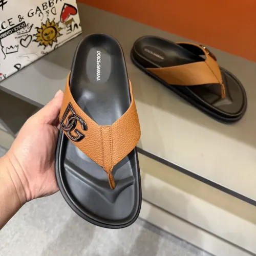 Replica Dolce & Gabbana D&G Slippers For Men #1434887 $52.00 USD for Wholesale