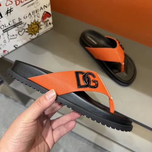 Replica Dolce & Gabbana D&G Slippers For Men #1434888 $52.00 USD for Wholesale