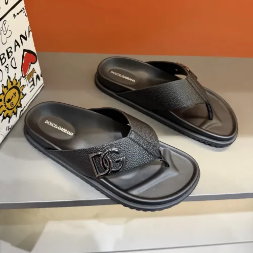 Replica Dolce & Gabbana D&G Slippers For Men #1434894 $52.00 USD for Wholesale