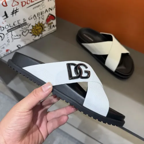 Replica Dolce & Gabbana D&G Slippers For Men #1434895 $52.00 USD for Wholesale