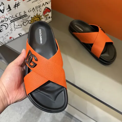 Replica Dolce & Gabbana D&G Slippers For Men #1434898 $52.00 USD for Wholesale
