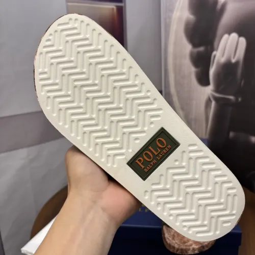 Replica Ralph Lauren Polo Slippers For Men #1435065 $45.00 USD for Wholesale