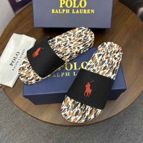 Replica Ralph Lauren Polo Slippers For Men #1435077 $45.00 USD for Wholesale