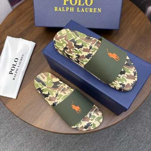 Replica Ralph Lauren Polo Slippers For Men #1435086 $45.00 USD for Wholesale