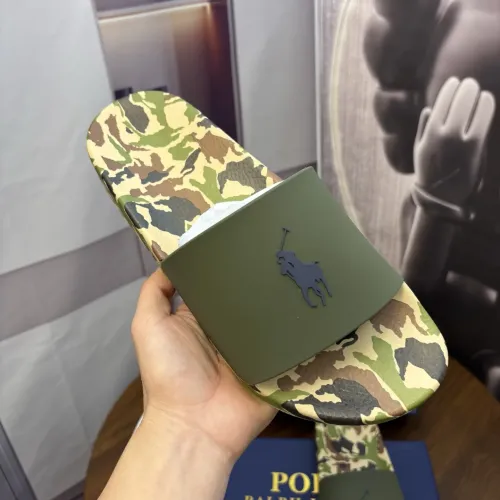 Replica Ralph Lauren Polo Slippers For Men #1435087 $45.00 USD for Wholesale