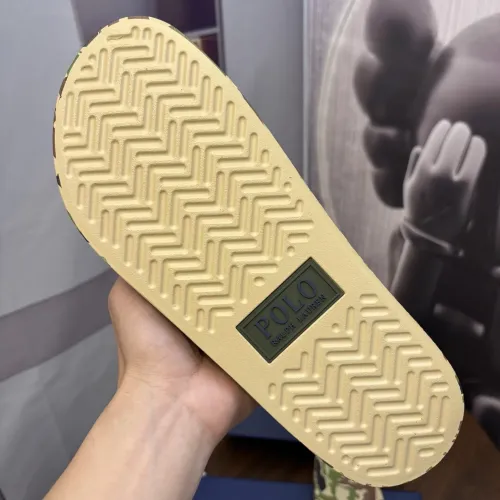 Replica Ralph Lauren Polo Slippers For Men #1435090 $45.00 USD for Wholesale