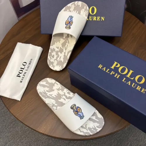 Replica Ralph Lauren Polo Slippers For Men #1435126 $45.00 USD for Wholesale