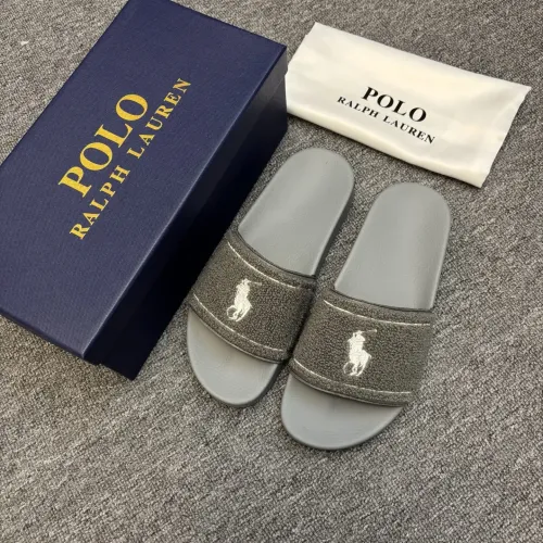 Replica Ralph Lauren Polo Slippers For Men #1435134 $45.00 USD for Wholesale