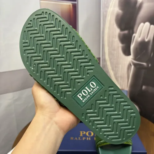 Replica Ralph Lauren Polo Slippers For Men #1435135 $45.00 USD for Wholesale