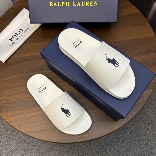 Replica Ralph Lauren Polo Slippers For Men #1435149 $45.00 USD for Wholesale