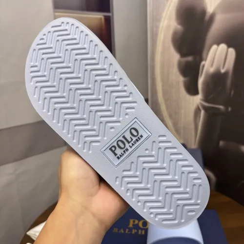 Replica Ralph Lauren Polo Slippers For Men #1435186 $45.00 USD for Wholesale