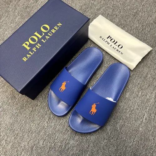Replica Ralph Lauren Polo Slippers For Men #1435188 $45.00 USD for Wholesale