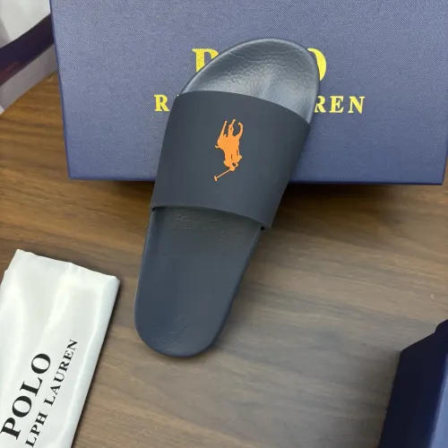 Replica Ralph Lauren Polo Slippers For Men #1435189 $45.00 USD for Wholesale
