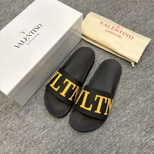 Replica Valentino Slippers For Men #1435200 $42.00 USD for Wholesale